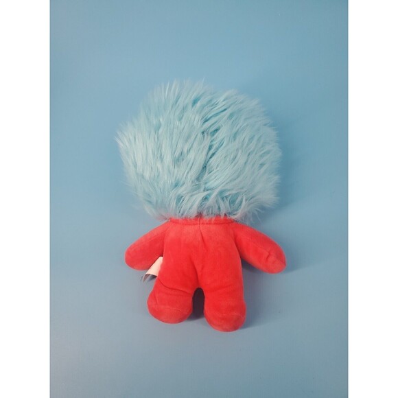 Dr Seuss Thing 2 10" Plush Story Book Character Doll Universal Studios Sewn Eyes - Picture 4 of 7
